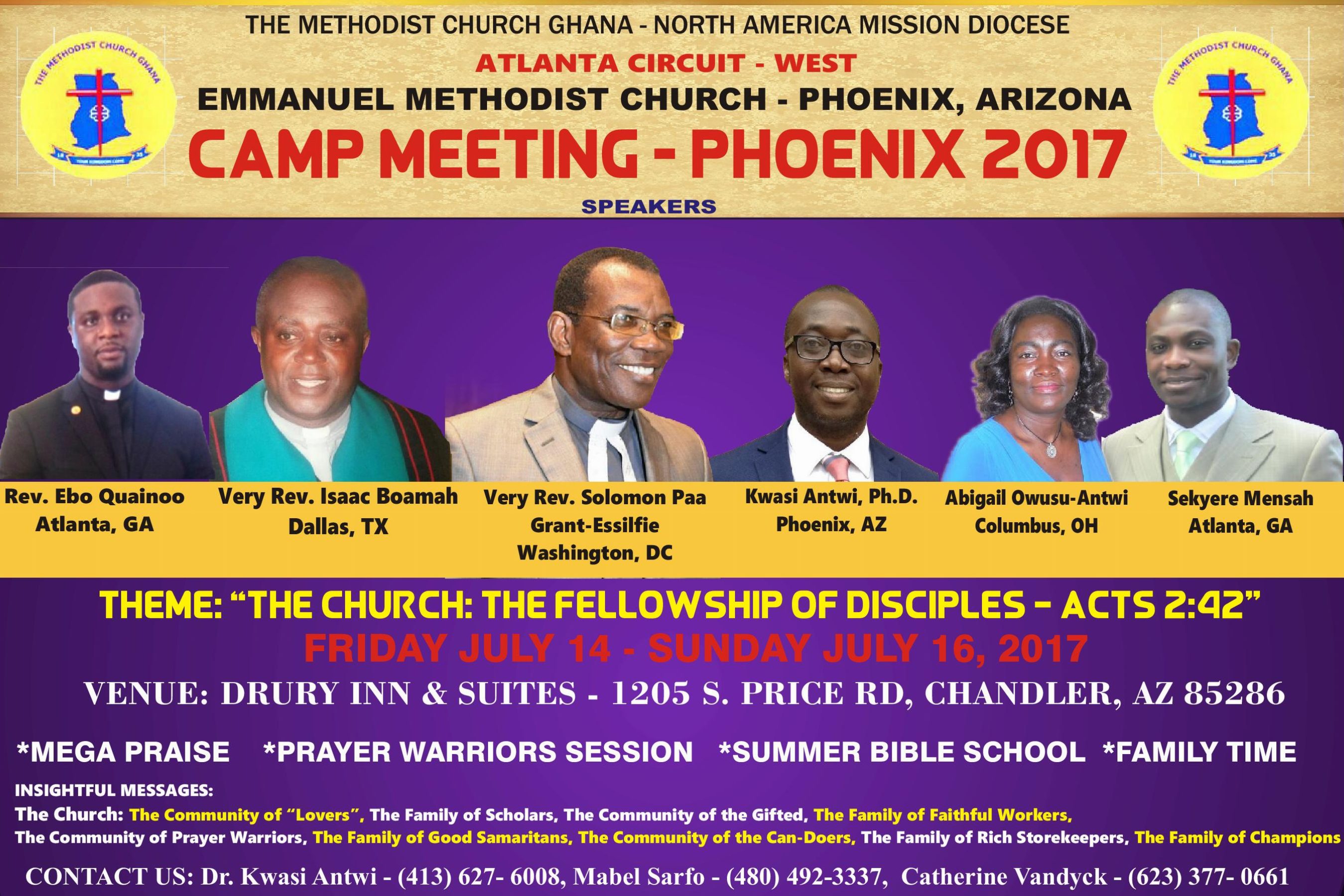 Annual Camp Meeting Emmanuel Methodist Church