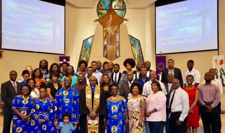 Some of the church's members posed for group photo